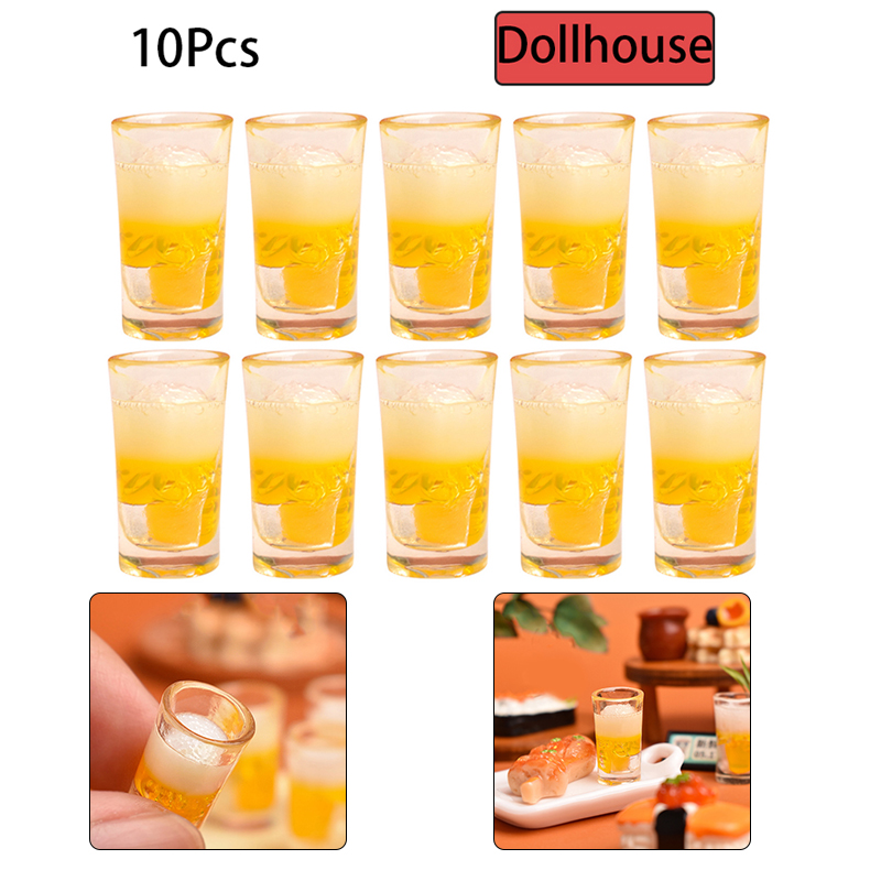 Wine In Beer - 10 Uds. Juguete en miniatura para