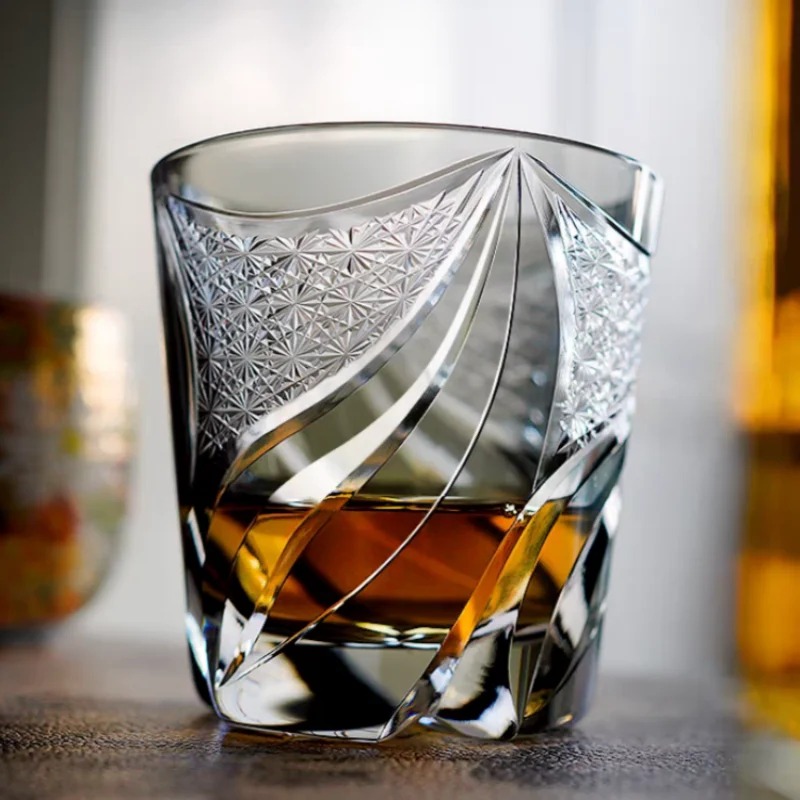 Wine Beer Jp - Vaso de whisky Edo Kiriko de