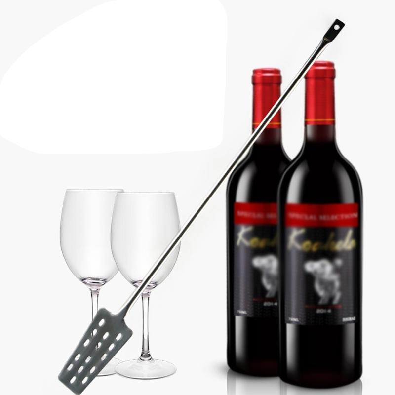 Wine Beer Mix - Agitador mezclador de vinos de acero
