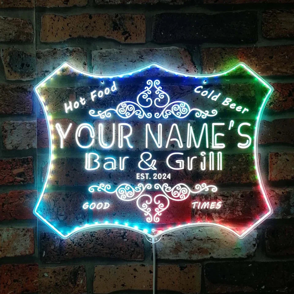 Wine Beer Name - Personalizado tu nombre Bar & Grill