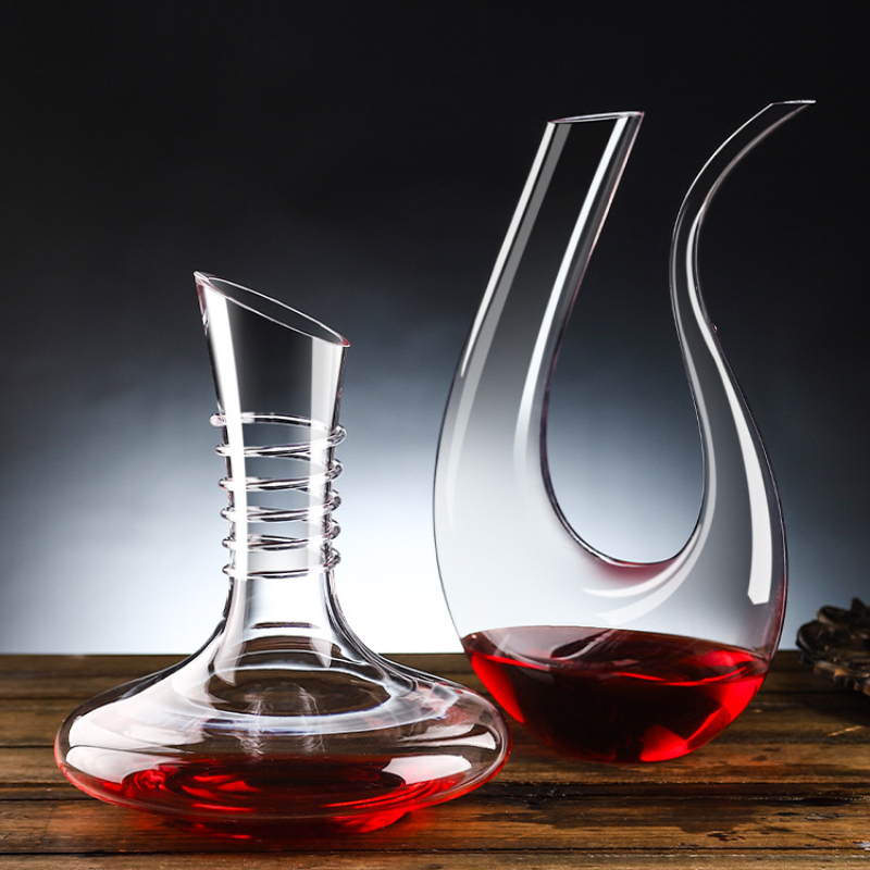 Wine Aerator Pour - Decantador de Vino de Cristal de