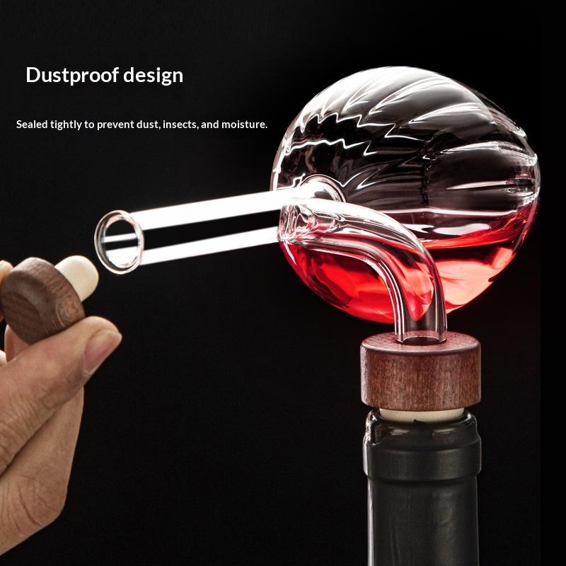 Aireador de Vino Tinto Transpa - Wine Aerator Pour reseña y precio