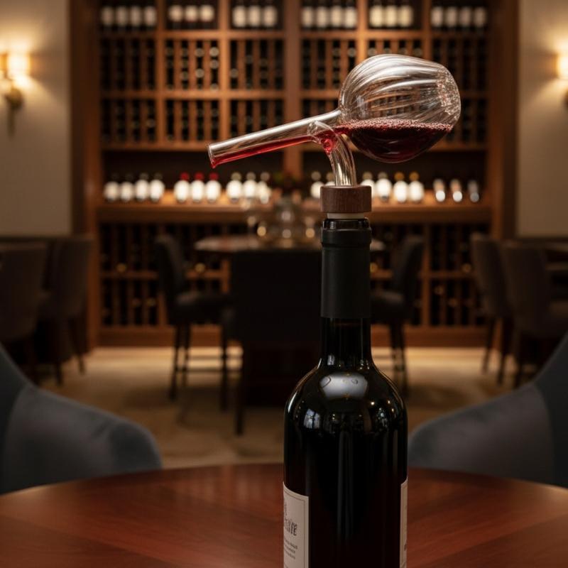 Aireador de Vino Tinto Transpa - Wine Aerator Pour reseña y precio