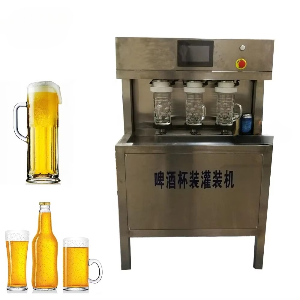 Máquina de llenado manual de c - Wine In Beer reseña y precio