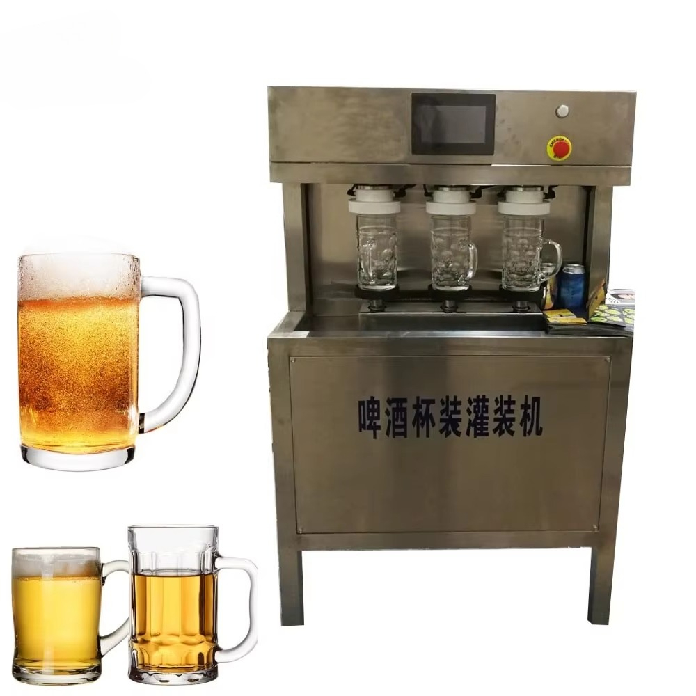 Máquina de llenado manual de c - Wine In Beer reseña y precio