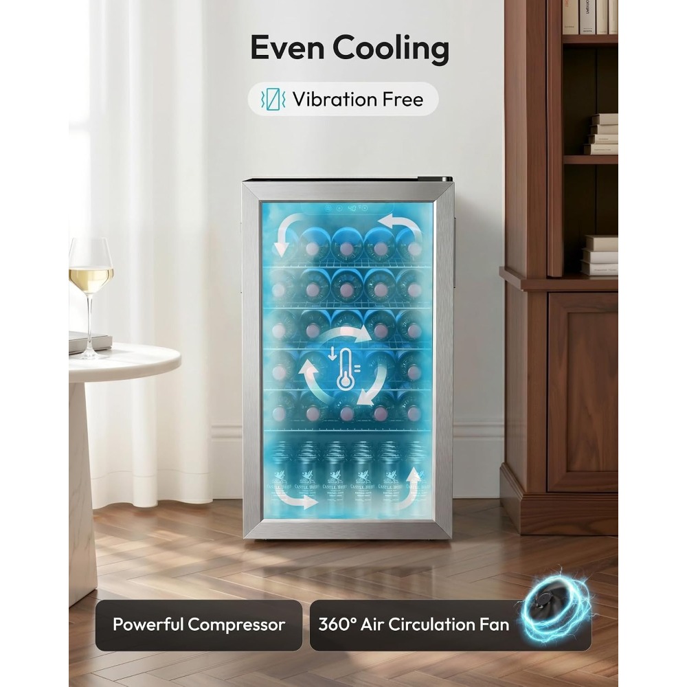 Mini Refrigerador para Bebidas - Wine Beer Fridge Small reseña y precio