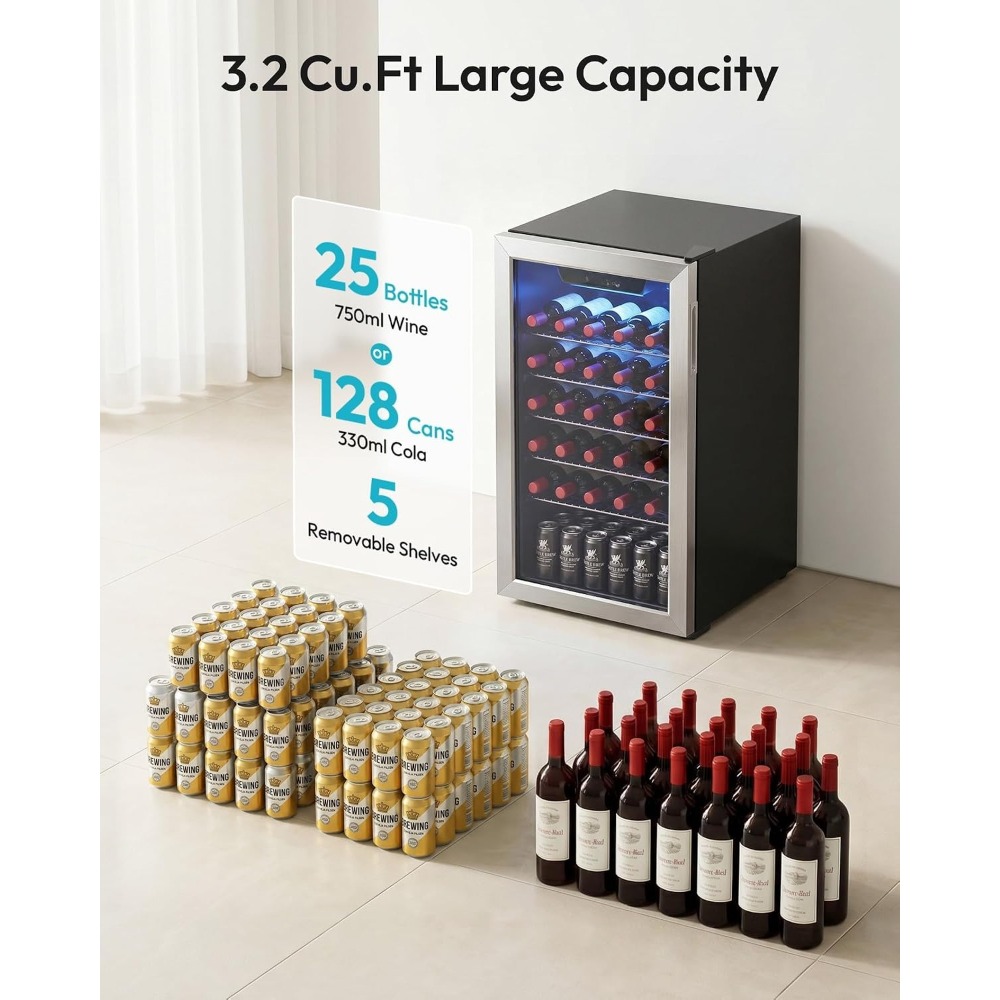 Mini Refrigerador para Bebidas - Wine Beer Fridge Small reseña y precio