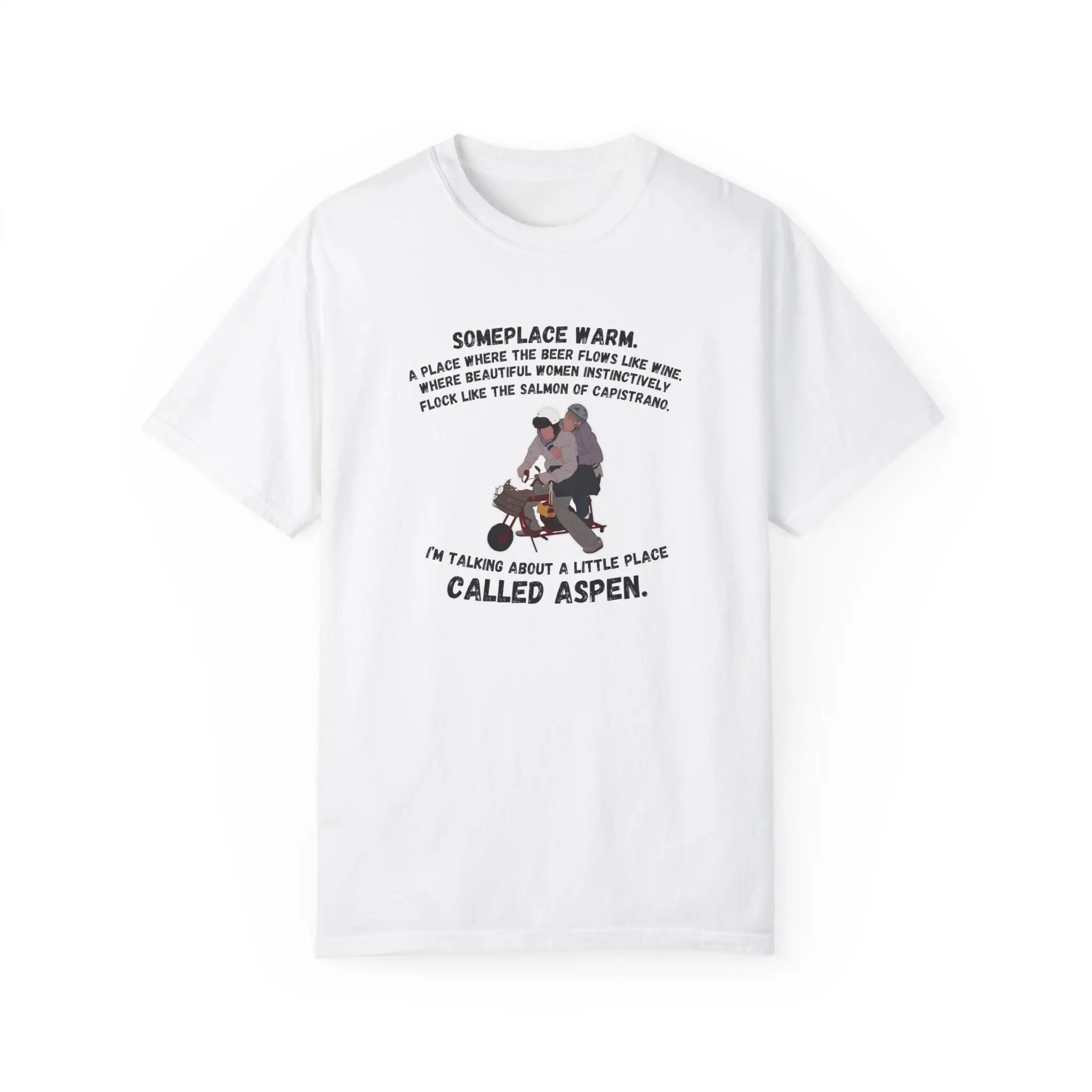 Camiseta donde la cerveza fluy - Wine Like Beer reseña y precio