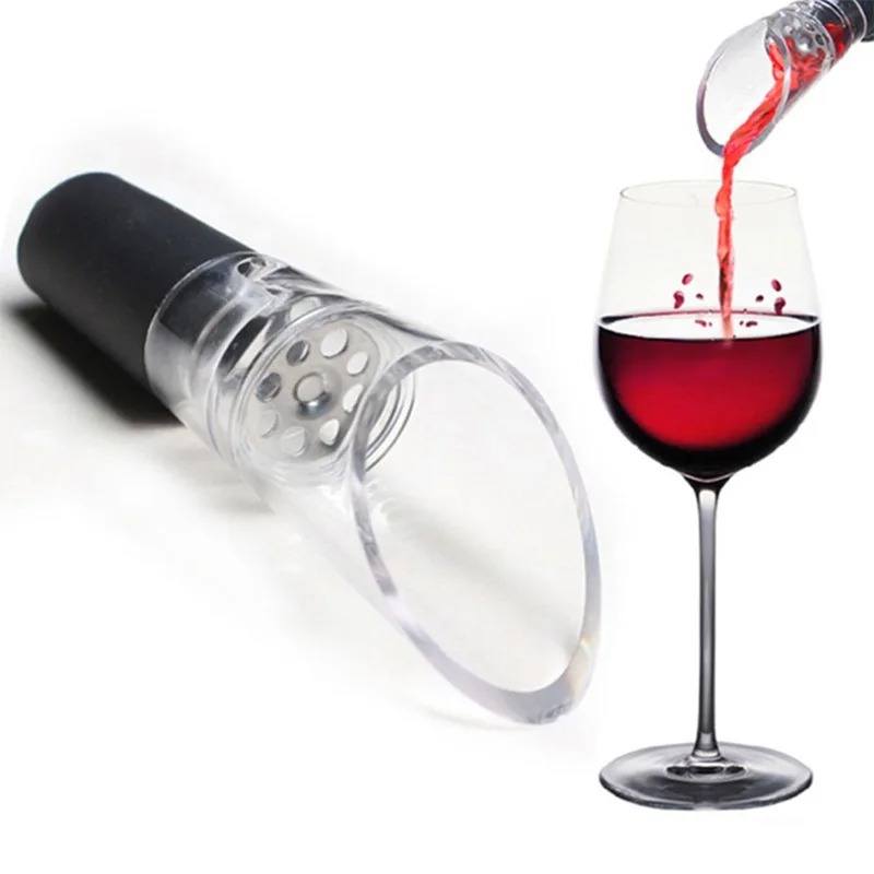 Aireador de vino acrílico, tap - Wine Aerator Pour reseña y precio