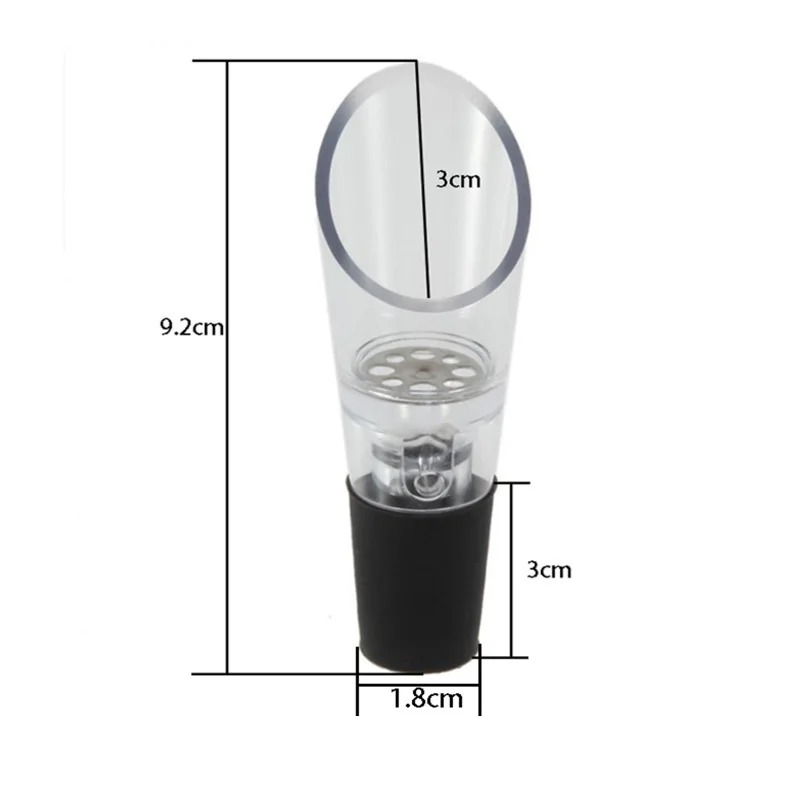 Aireador de vino acrílico, tap - Wine Aerator Pour reseña y precio