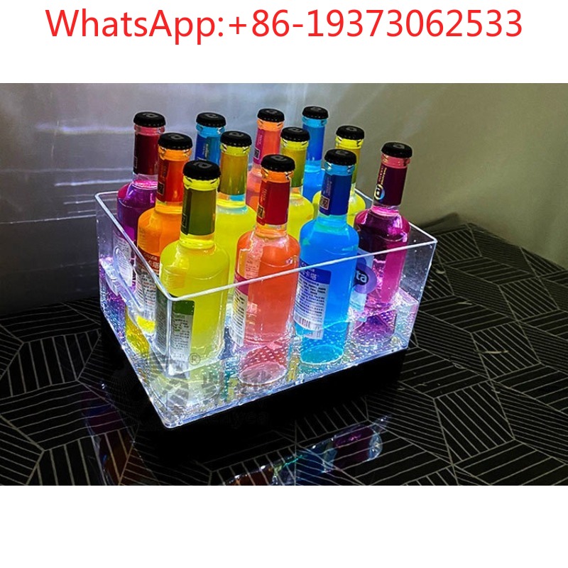 Cubo de Hielo Luminoso Cuadrad - Wine Beer Bar reseña y precio