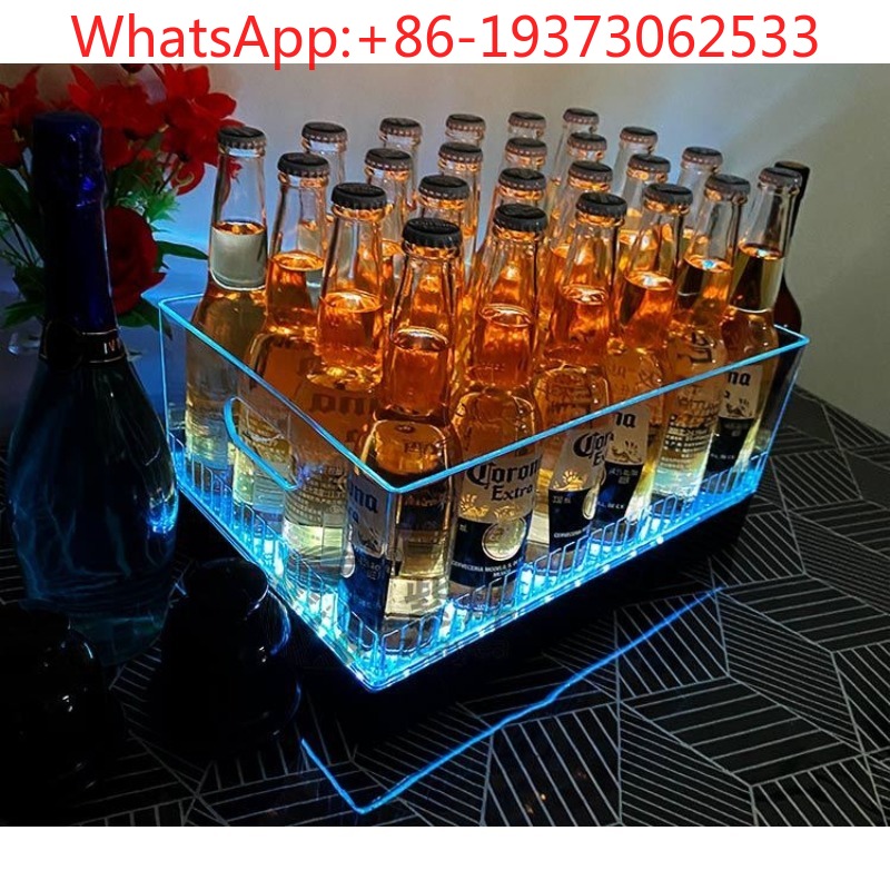 Cubo de Hielo Luminoso Cuadrad - Wine Beer Bar reseña y precio