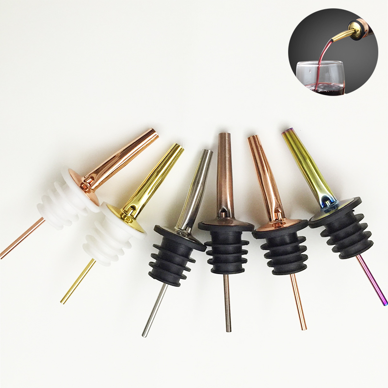 Vertedores de licor negros/oro - Wine Aerator Pour reseña y precio
