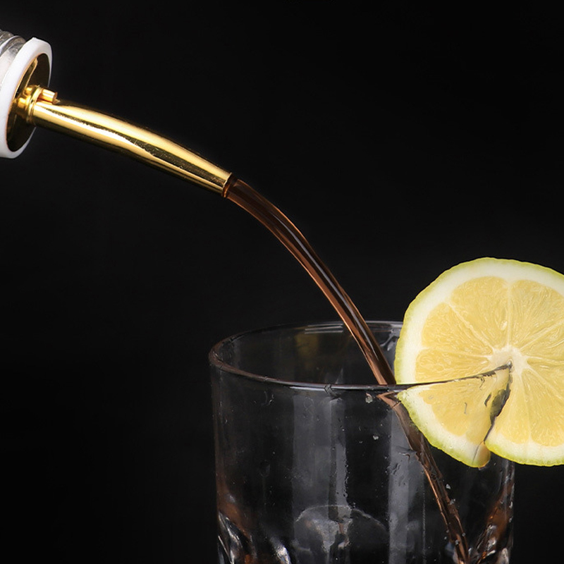 Vertedores de licor negros/oro - Wine Aerator Pour reseña y precio