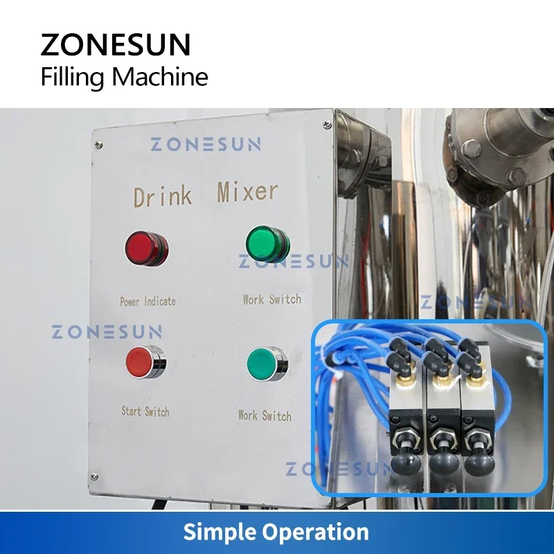 ZONESUN-máquina de llenado iso - Wine In Beer reseña y precio