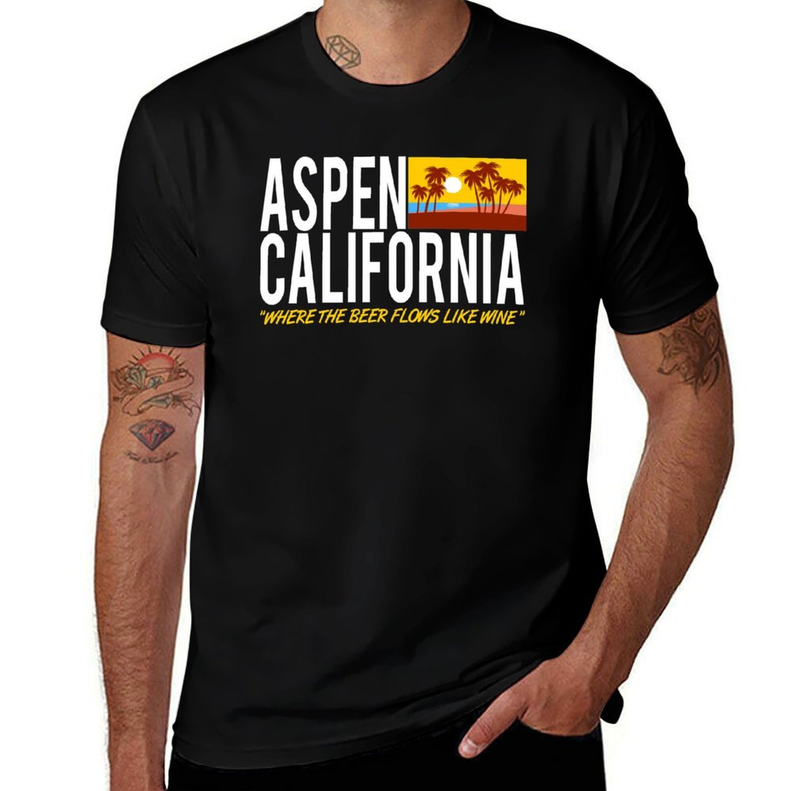 Camiseta Aspen California - Do - Wine Like Beer reseña y precio