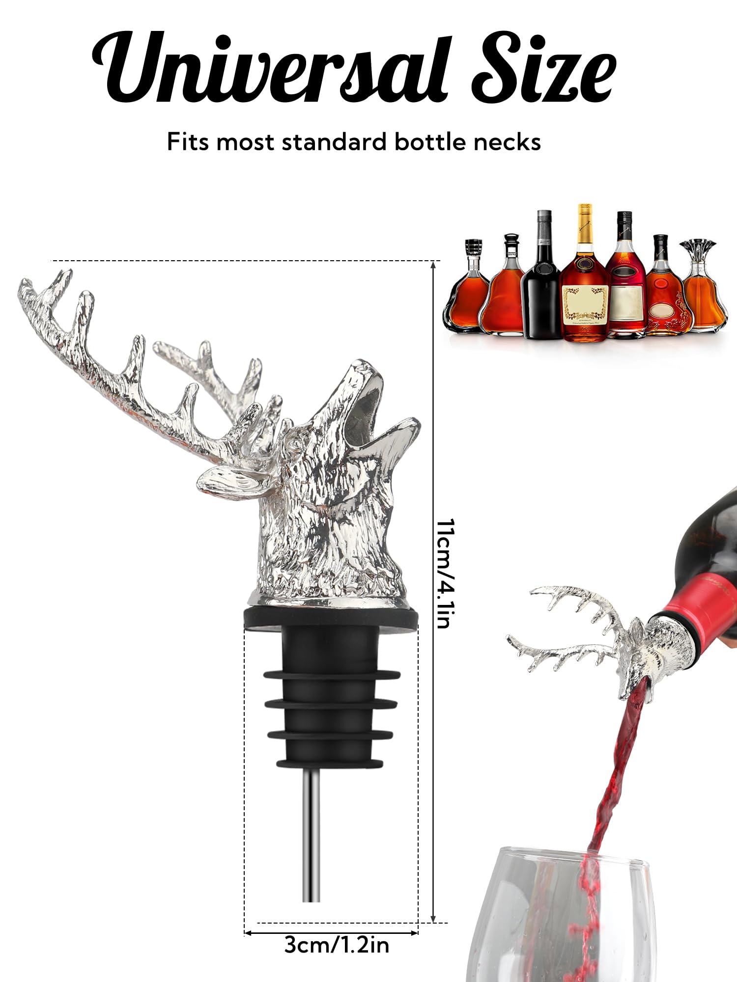 Vertedor aireador de vino, ver - Wine Aerator Pour reseña y precio