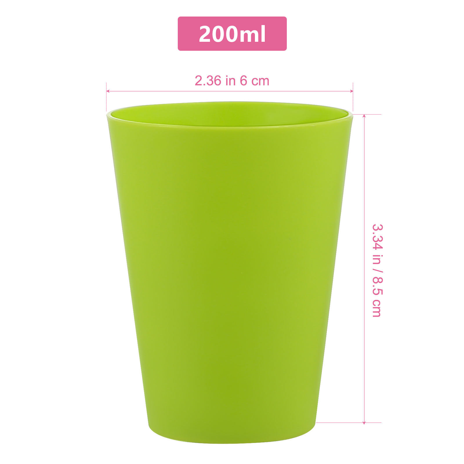 15 Vasos de Plástico de Colore - Wine Beer Mix reseña y precio