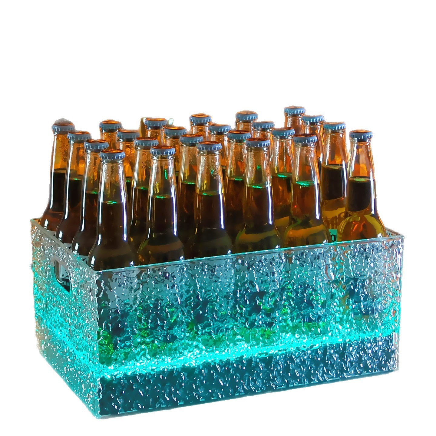 Cubo de hielo LED recargable c - Wine Beer Store reseña y precio