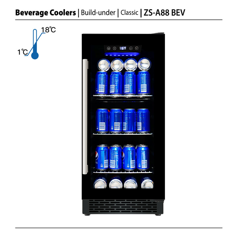 Refrigerador de bebidas pequeñ - Wine Beer Fridge Small reseña y precio