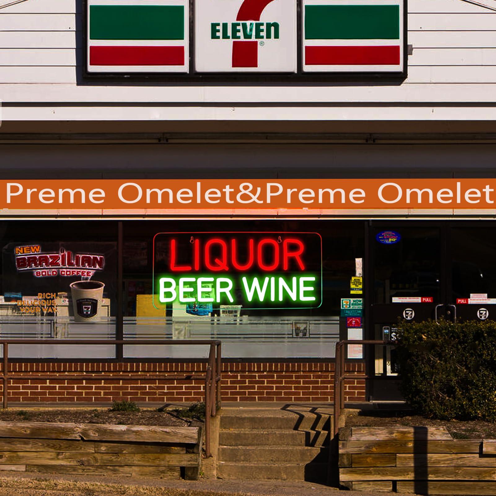 Letreros de Neón de Licor, Cer - Wine Beer Store reseña y precio