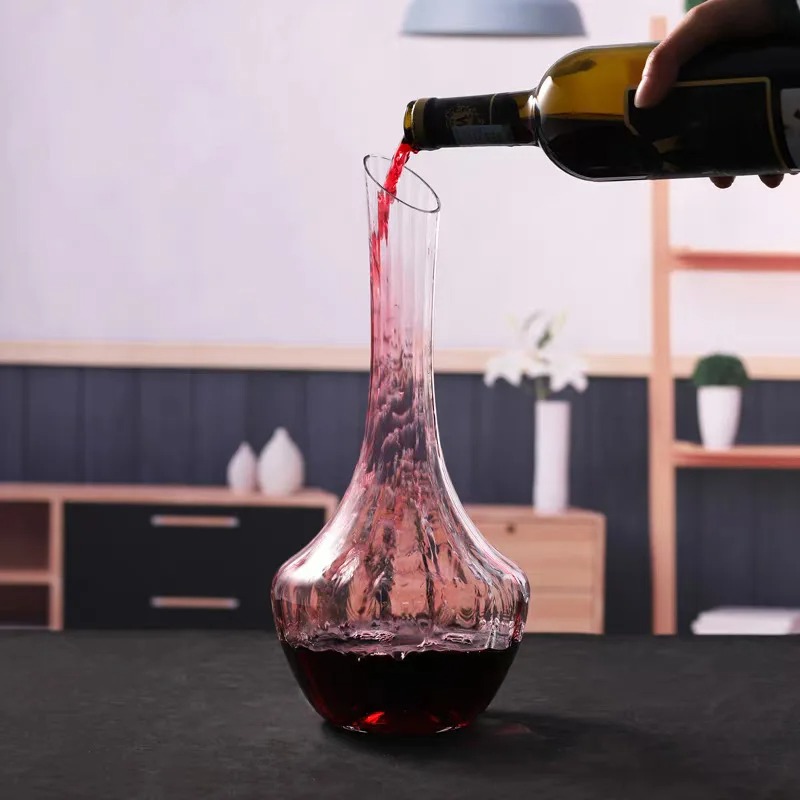 Jarra de Vino de Cristal Europ - Wine Aerator Pour reseña y precio